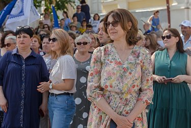 Митинг-концерт в поддержку Президента РФ прошел в Оренбурге